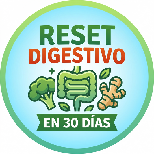 RESET DIGESTIVO EN 30 DÍAS + 6 BONOS DE REGALO
